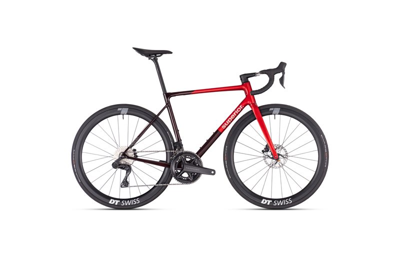 Racercykel allround Superior RR 9.8 Gloss Red/Carbon Red