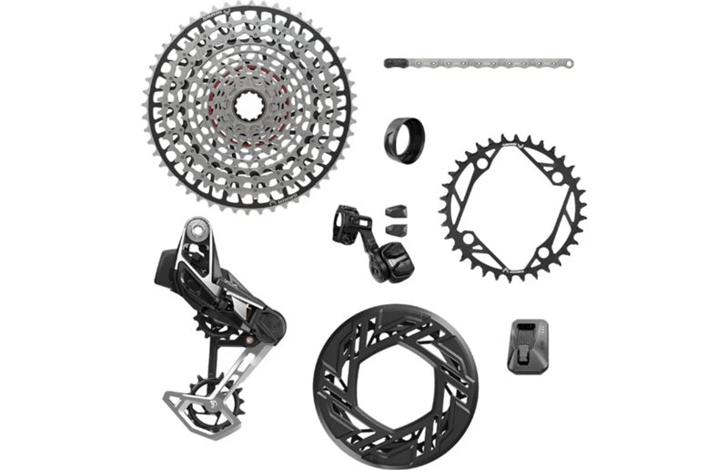 Komponentgruppe SRAM XX AXS Eagle Transmission E-MTB BCD 104 36T USB-C