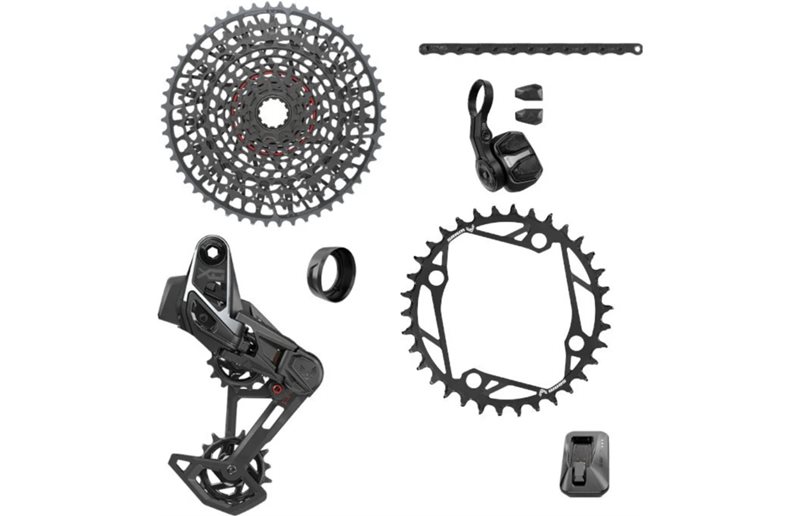 Komponentgruppe SRAM X0 AXS Eagle Transmission E-MTB BCD 104 34T USB-C