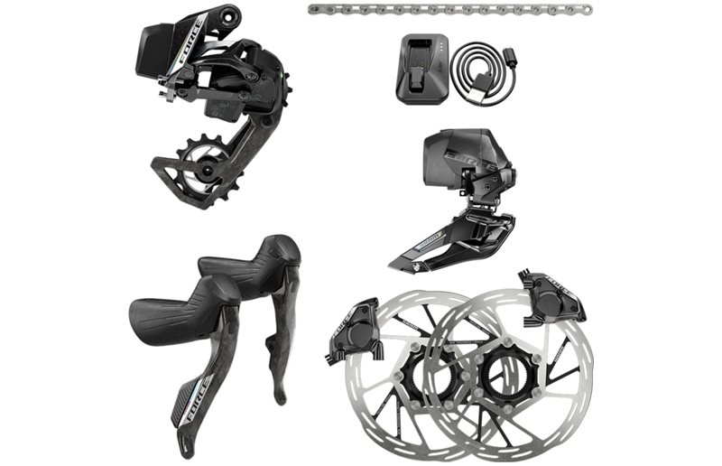 Komponentgruppe SRAM Force AXS E1 Groupset 2x USB-C