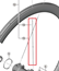 Eike Shimano L.H. WH-R8170-C50-TL-R 253mm