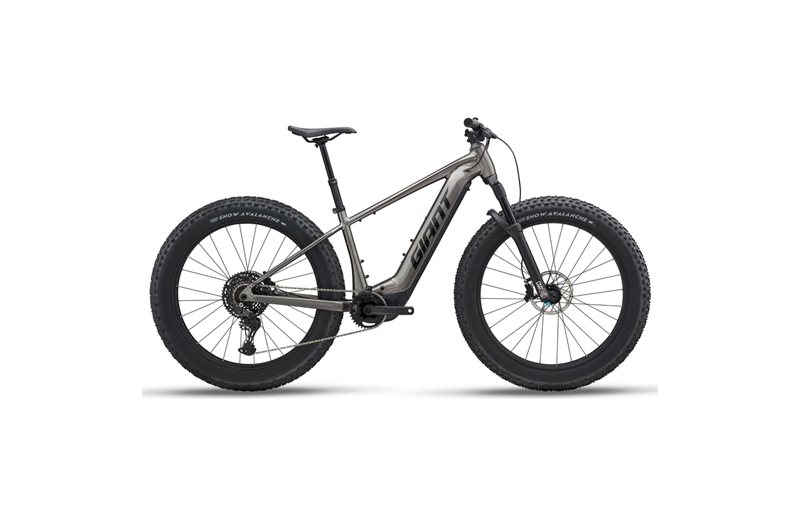 Fatbike Elsykkel Giant Yukon E+ Space Grey