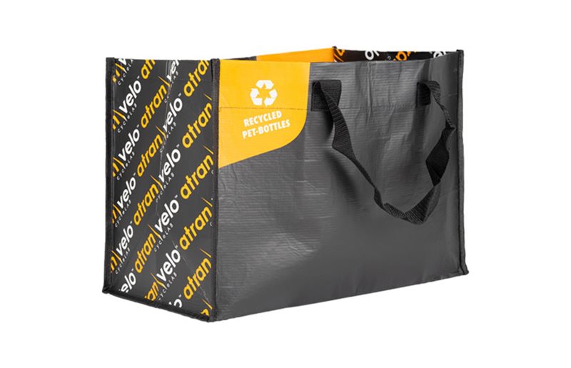 Cykelväska Pakethållare Atran Velo Grocery Shoppingväska Black