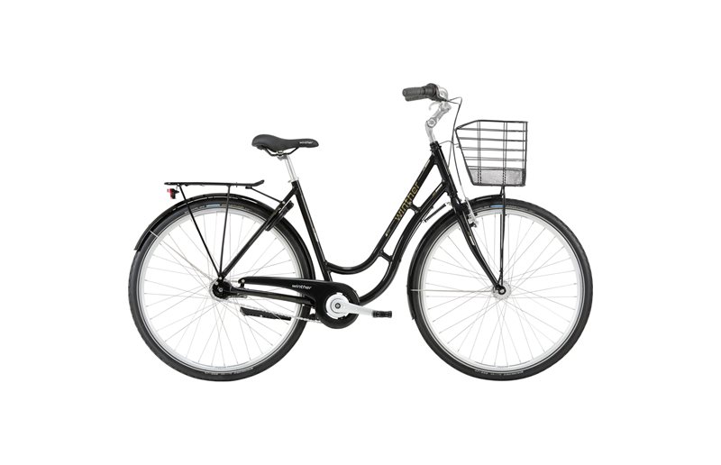 Naisten polkupyörä Winther Classic Dam 7vxl Black