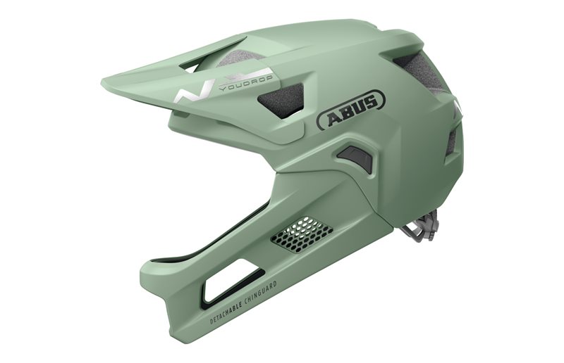 Cykelhjälm barn ABUS YouDrop FF Mist Green