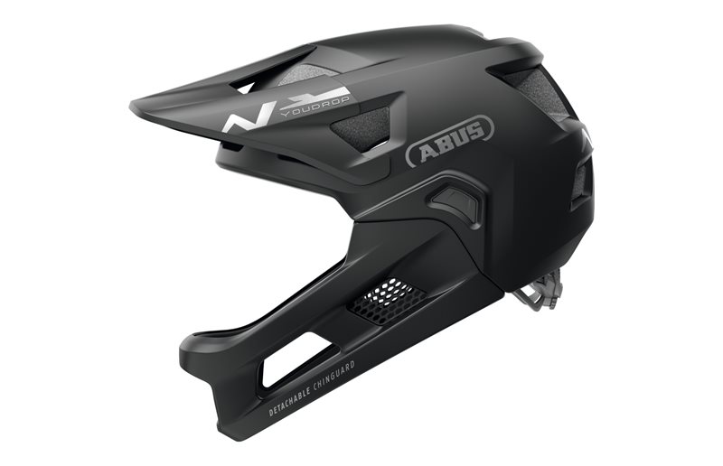Cykelhjälm barn ABUS YouDrop FF Muted Black