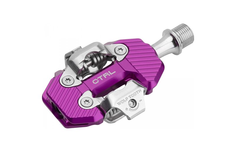 Sykkelpedaler Wolf Tooth CTRL Trail Clipless Pedal Ultraviolet Purple