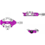 Sykkelpedaler Wolf Tooth DEL Gravel Clipless Pedal Ultraviolet Purple