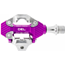 Sykkelpedaler Wolf Tooth DEL Gravel Clipless Pedal Ultraviolet Purple
