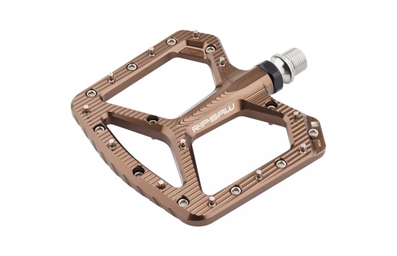 Sykkelpedaler Wolf Tooth Ripsaw Pedal Espresso