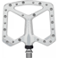 Sykkelpedaler Wolf Tooth Ripsaw Pedal Raw Silver
