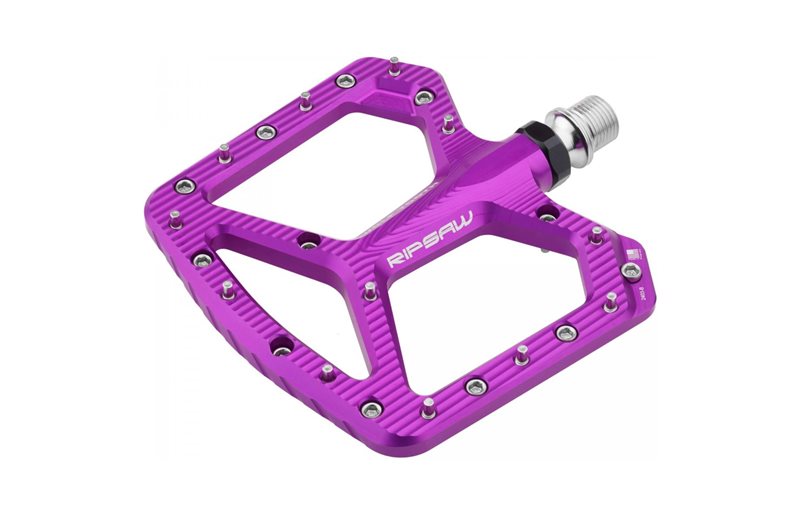 Sykkelpedaler Wolf Tooth Ripsaw Pedal Ultraviolet Purple
