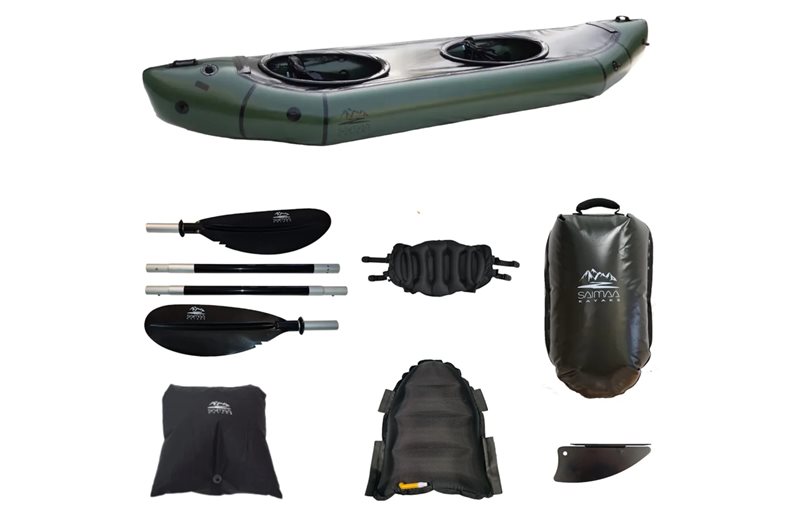 Saimaa Kayaks Packraft Adventure Twin XXL Green
