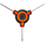 Torxnøkler Feedback Sports 3-Way Torx Wrench (T10/T25/T30)