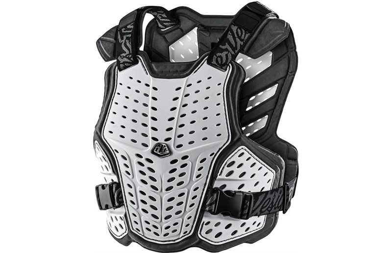 Brystbeskyttelse Troy Lee Designs Rockfight Chest Protect White
