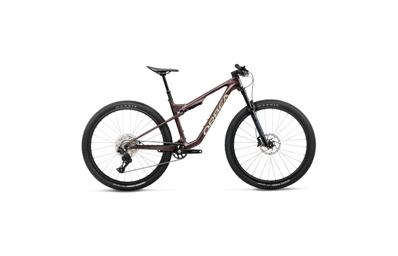 Fulldempet MTB Orbea Oiz M30 Burning Ashes View/Ivory White