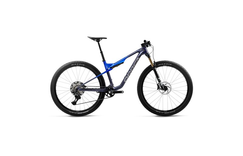 Fulldempet MTB Orbea Oiz M20 Noctiluca Carbon View/Cobalt Blue