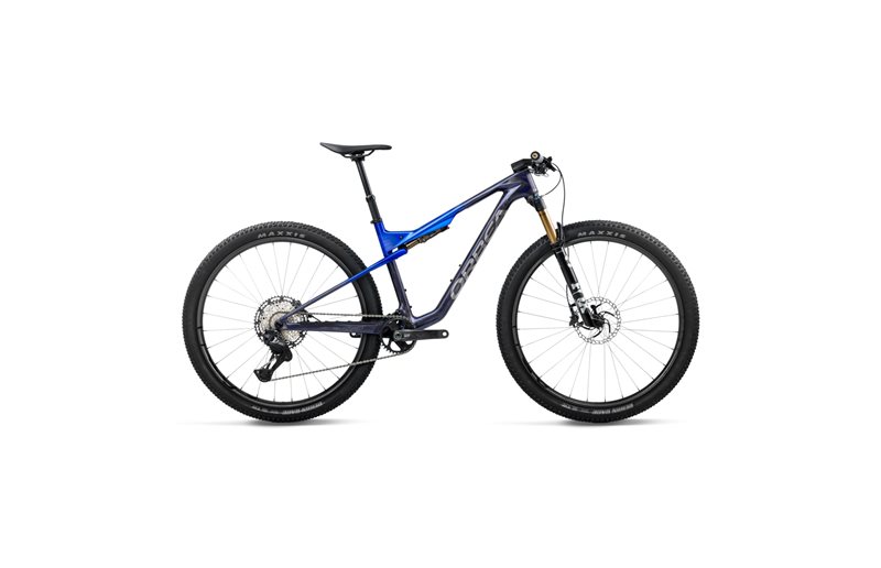 Fulldempet MTB Orbea Oiz M10 Noctiluca Carbon View/Cobalt Blue