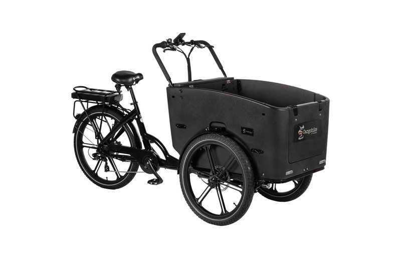 Lådcykel Cargobike Flex Nova Black