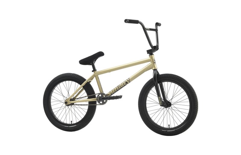 BMX-pyörä Sunday Forecaster LHD 21" Matte Metallic Gold