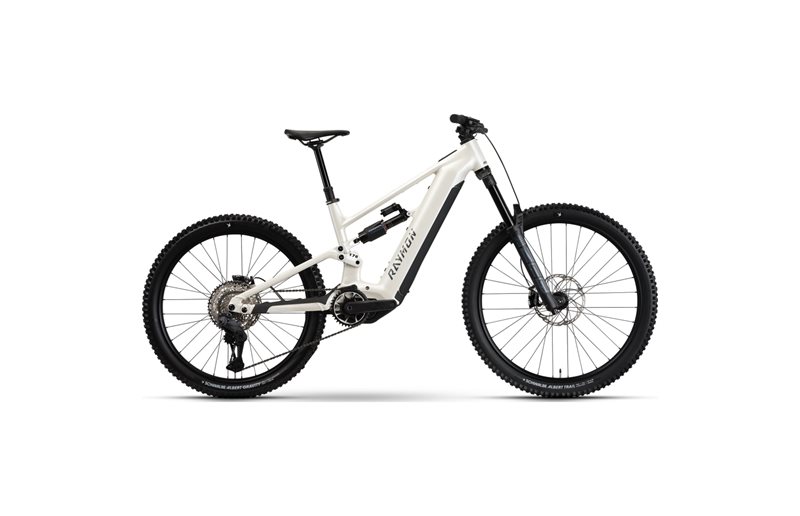 El MTB Raymon Vantor Pro White sparkle