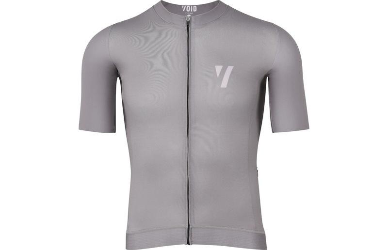 Cykeltröja Void Crux Jersey Herr Kortärmad Grå/Lila