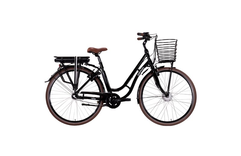 Elsykkel dame Kronan Tapper Black Gloss