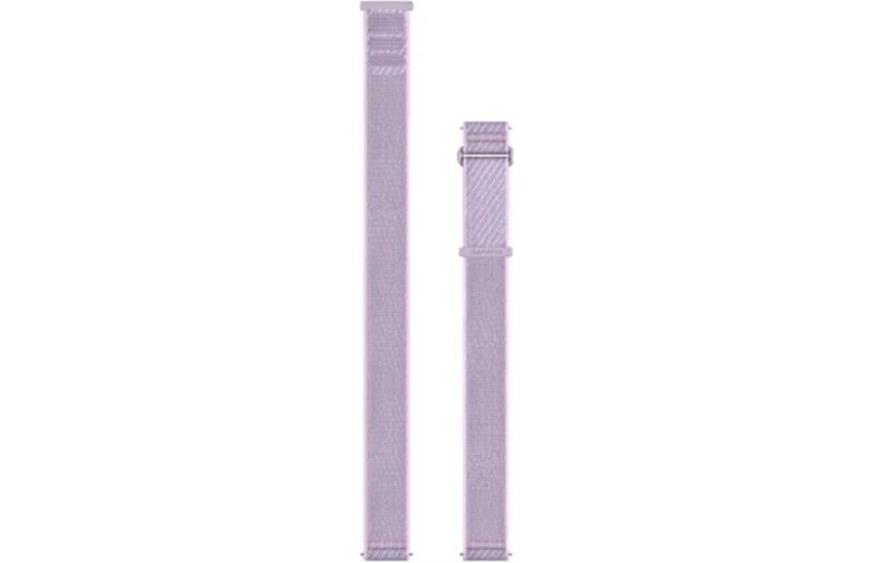 Armband Garmin med snabbfäste 18mm ComfortFit-tyg Light Purple/Pink Meringue