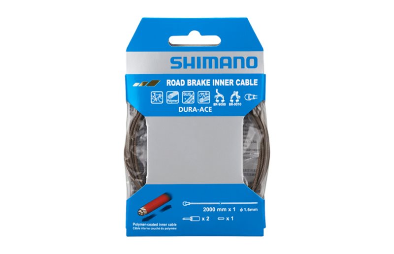 Bremswire Shimano Dura-Ace Racer Plastöverdragen 16 x 2000mm
