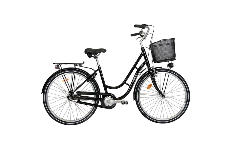 Naisten polkupyörä Made Linde 3 26" Black 44