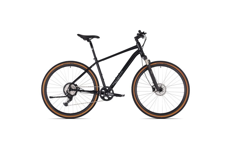 BysykkTerreng elsykkel Rock Machine Rokk SL Matte Black