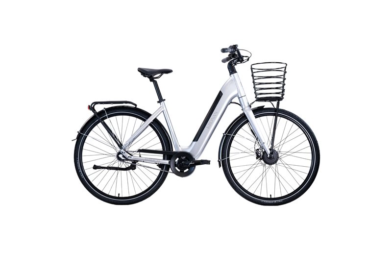Elcykel Dam Kronan Rapp 3 Silver Gloss