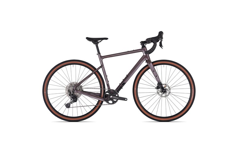 Gravel bike Rock Machine Lukk Cr 30 Gloss Purple Garnet