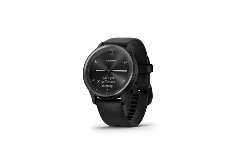 Garmin Kuntoilu-älykello Vivomove Sport Ww, Black, Silicone