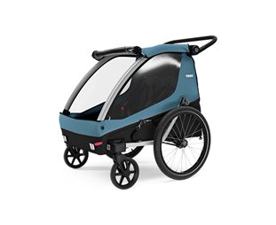 Cykelvagn Thule Courier 2 Aegean Blue
