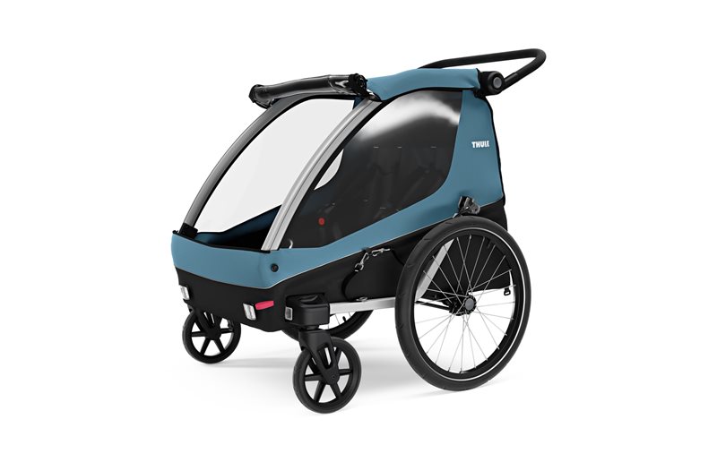 Thule Cykelvagn Courier 2 Double Barn/Transport/Hundvagn