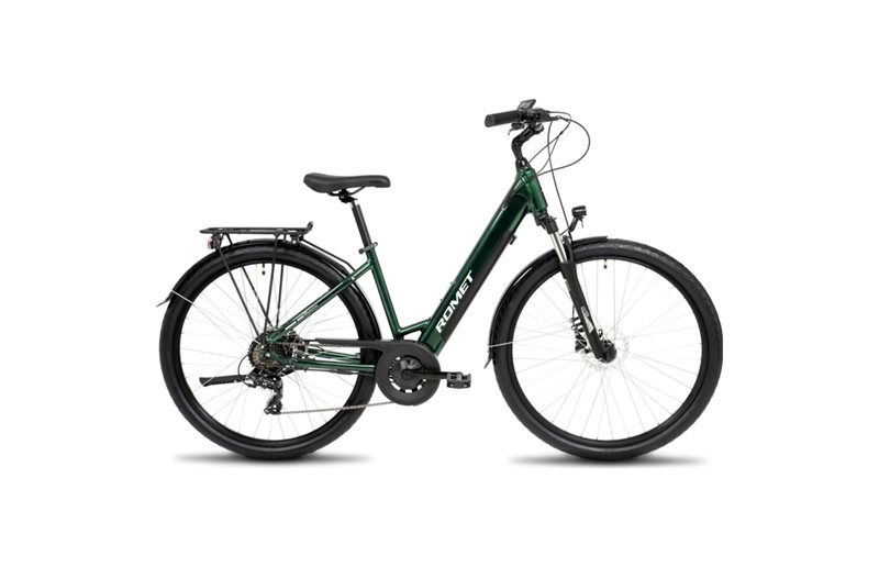 Sähköpyörä hybridi Romet Wave BF 1.0 R 504Wh Green