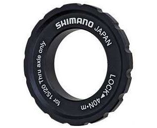 Shimano Låsring centerlock XTR för 15 & 20 mm framnav svart