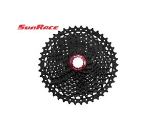 Kasetti SunRace CSMX3 10-vaihteinen HG Shimano/SRAM 11-42T Musta