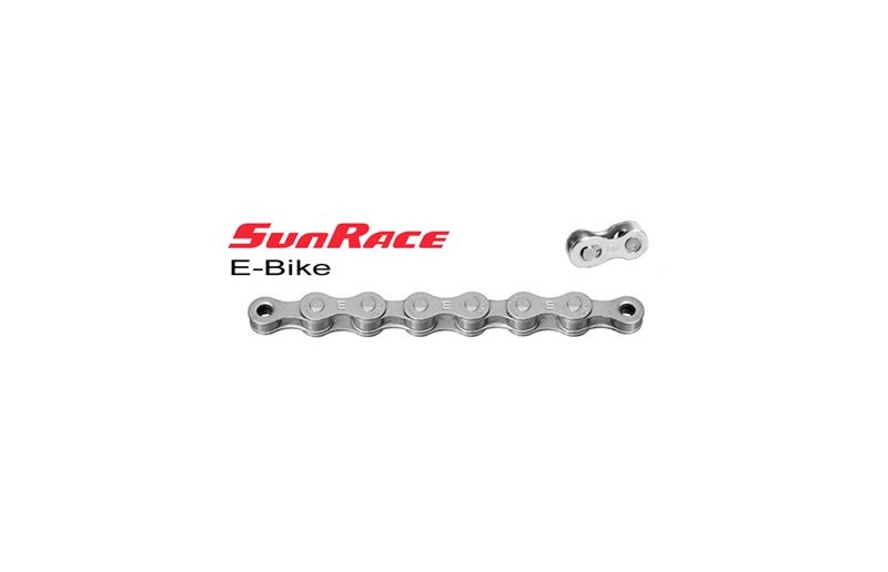 Sunrace Polkupyörän Ketju 1-Osainen Ebike1-Speed 1/2X1/8 Dacr