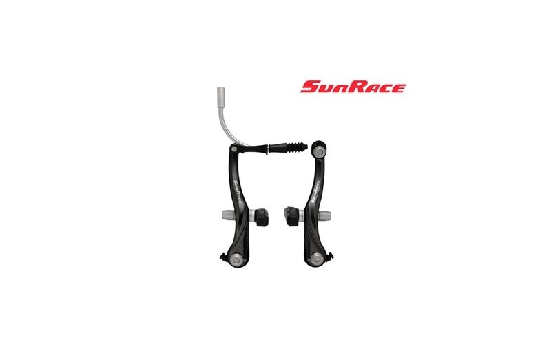 V-bremse Sunrace foran sort