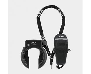 Ramlås AXA Defender + Ramlåskätting Plug-in AXA RLC 140 cm 5.5 mm + väska
