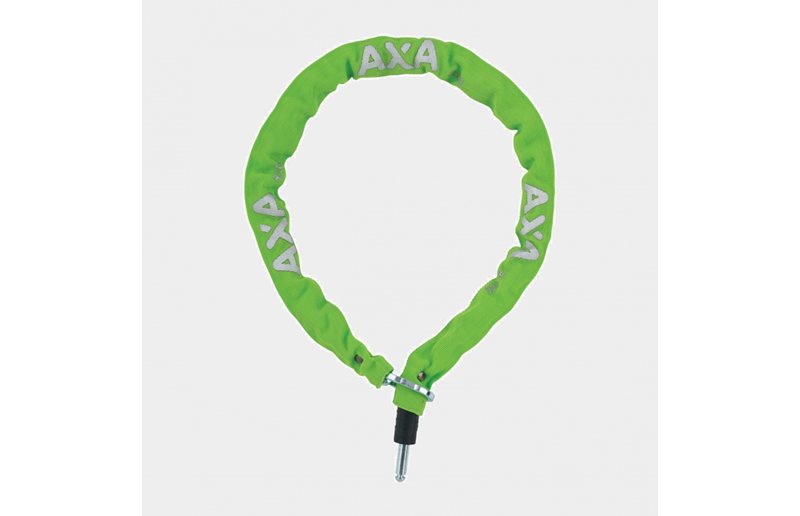 AXA Ramlåskätting Plug-in RLC 100 cm 5.5 mm grön