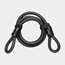 Lukkovaijeri AXA Double Loop 10mm/120cm