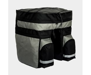 Pakethållarväska Sahoo Travelpak Triple Quest 60 liter svart/grå