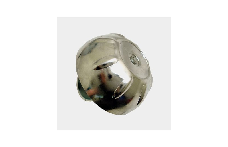 Tws Ringeklokke Pearl ¥56 mm stål sølv