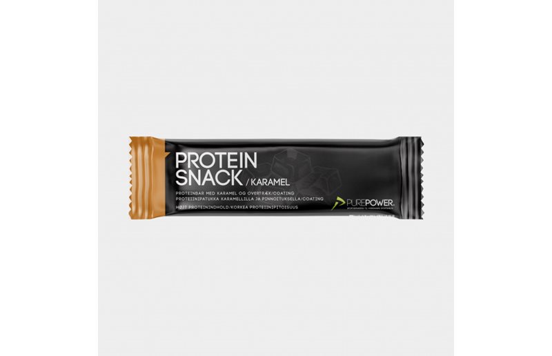 Purepower Proteinbar PurePower Protein Snack Caramel Chocolate Coated 40 gram
