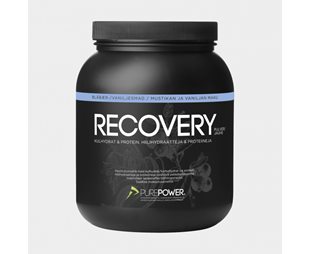 Återhämtningsdryck PurePower Pure Recovery Blueberry/Vanilla 1.6 kg