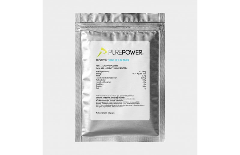 Purepower Återhämtningsdryck PurePower Pure Recovery Blueberry 50 gram