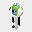 Flaskhållare Tacx Foxy Plast White/Green
